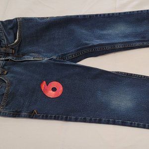 Pre Owned Cat & Jack Dark Blue Straight Fit Jeans